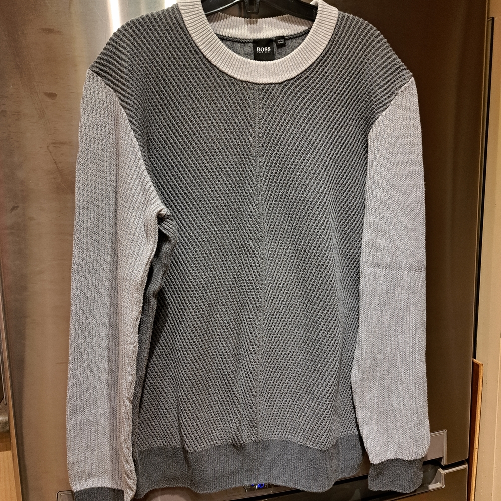 BOSS Gray Men's Sweater